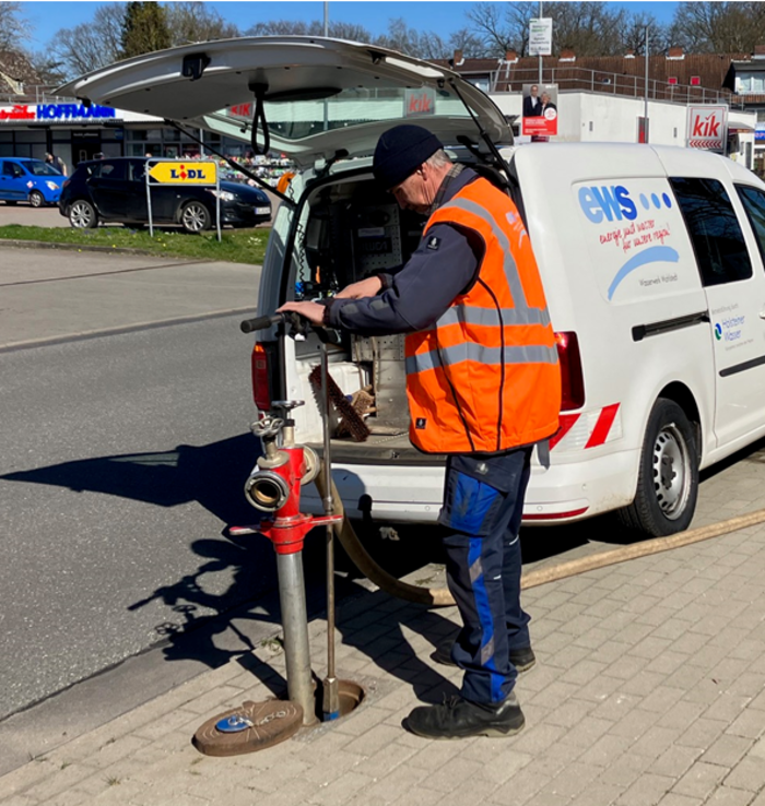 Hydrantenwartung